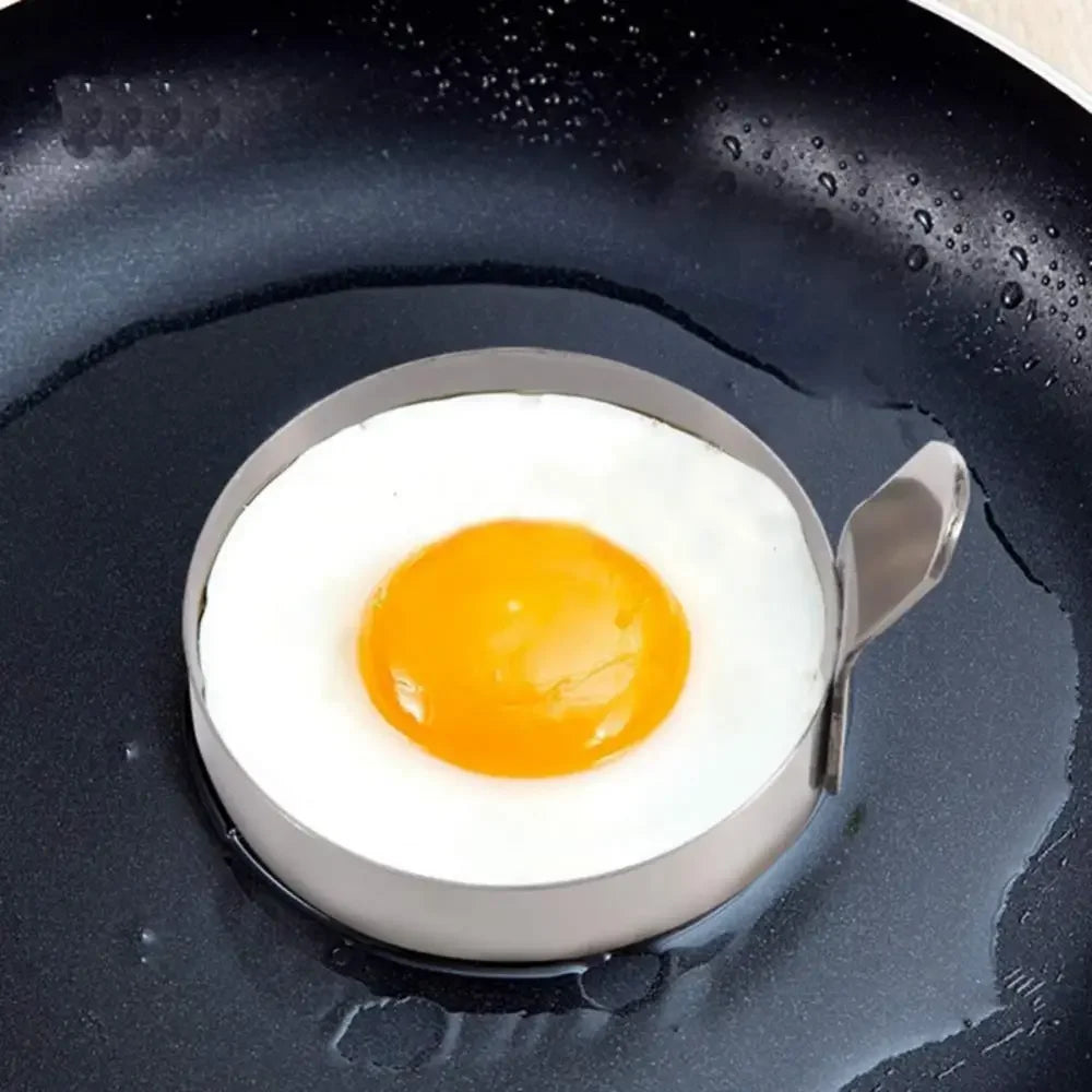 304 Stainless Steel Egg & Pancake Ring Mold with Handle Egg & Pancake Ring Babs
