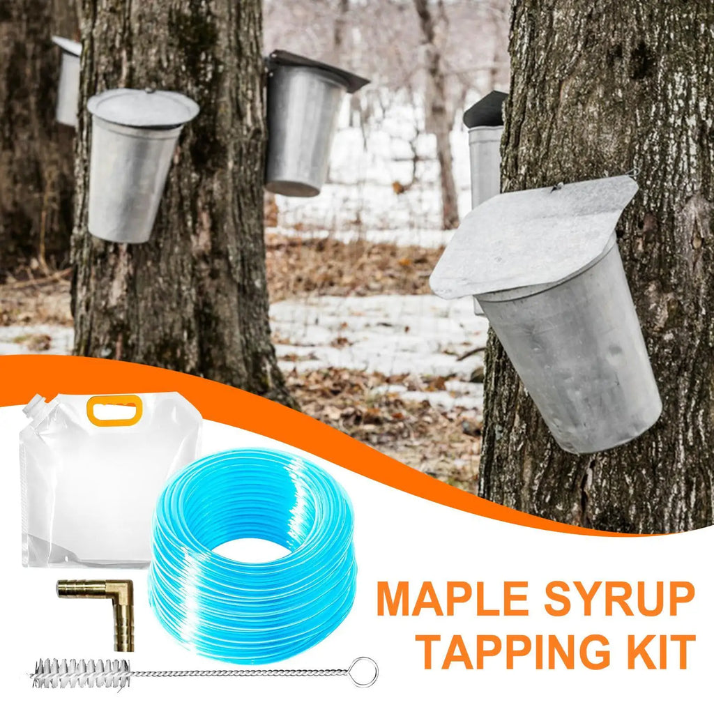 Maple Syrup Tapping Kit – L-Shaped Tap & Food-Grade Tubing Tree Tapping Kit Babs