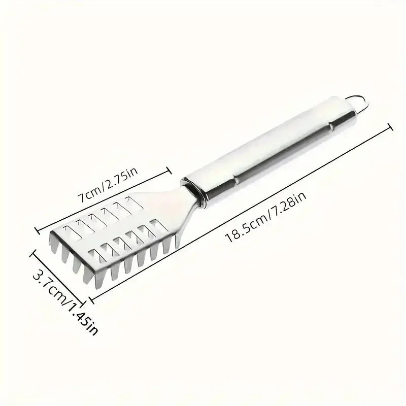 Multi-Purpose Kitchen Scraper – Fish, Ginger & Veggie Tool Kitchen Scraper Babs