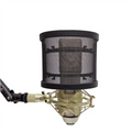 Universal Microphone Shock Mount with Windscreen & Filter Microphone Shock Mount Babs Black