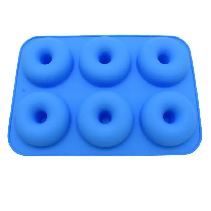 Silicone Donut Mold 6-Cavity – Non-Stick Food Grade Baking Pan Silicone Donut Mold Babs