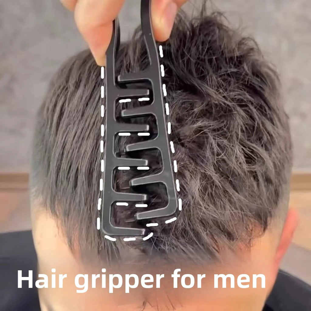 2pc Men's Styling Comb Set – Fluffy Top & Textured Perm Tool Men's Hair Comb Babs