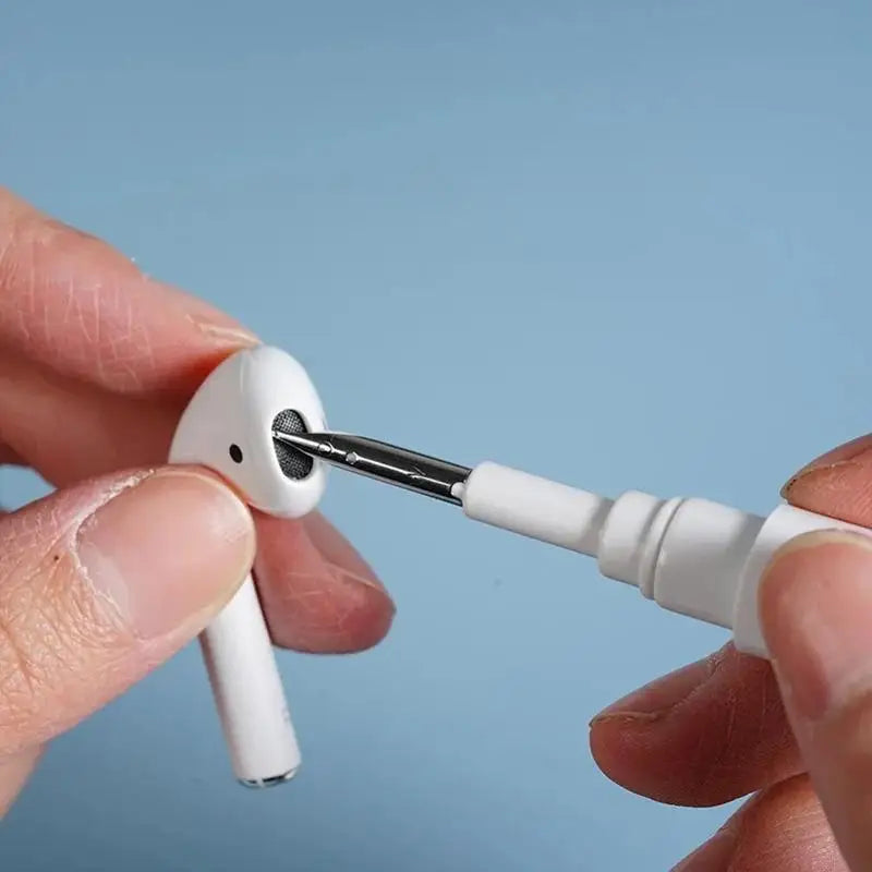 2-in-1 Earbuds Cleaning Pen Kit – Brush & Metal Tip Tool Earbud Cleaning Kit Babs