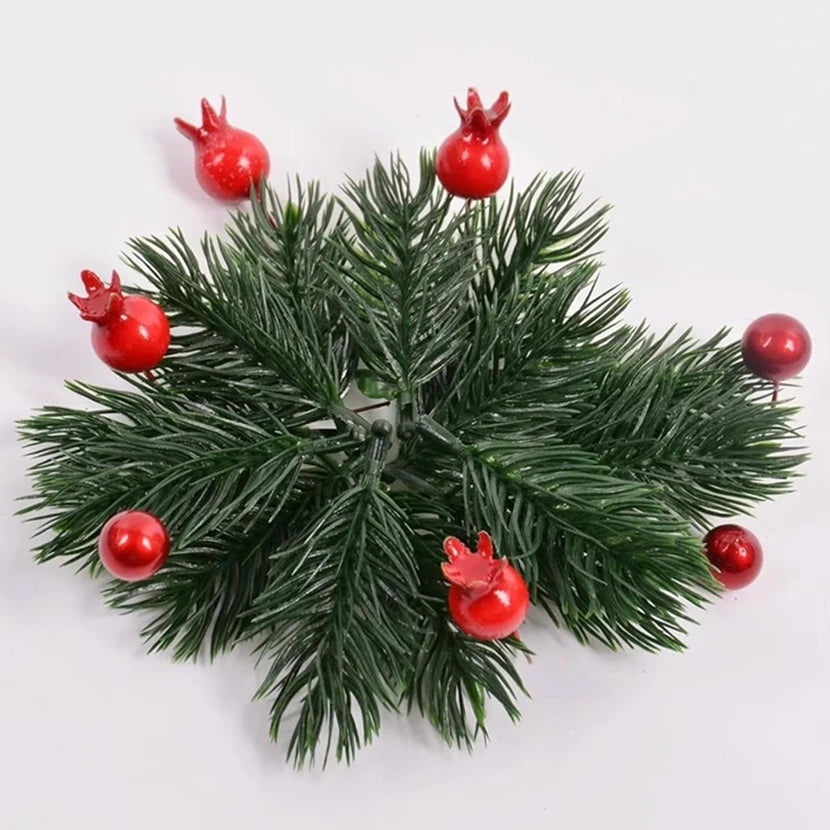 50/100Pcs Artificial Pine Needles – Christmas & Craft Decor Artificial Pine Needles Babs