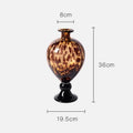 Modern Glass Vase for Living Room, Coffee Table & Desktop Glass Vase Babs Glass vase