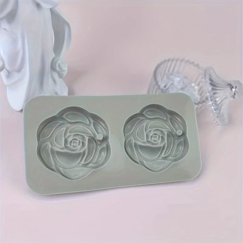 Christmas Tree Aromatherapy Wax Tablet & Plaster Mold Craft Silicone Mold Babs