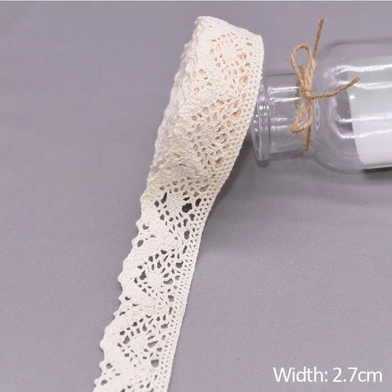Gold Braided Lace Trim Ribbon 5/10 Yards – Sewing & Crafts Lace Trim Ribbon Babs 28-Width 2.7cm 10Yards
