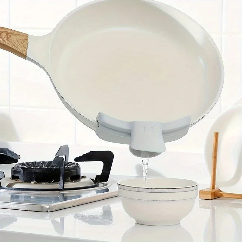Anti-Spill Silicone Soup Pour Funnel | Easy Kitchen Pouring Kitchen Pour Funnel Babs