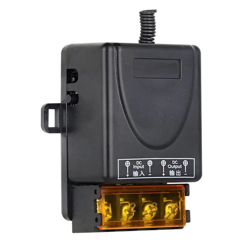 433MHz Wireless Remote Switch 30A Relay DC 12V–48V Kit Wireless Relay Switch Babs