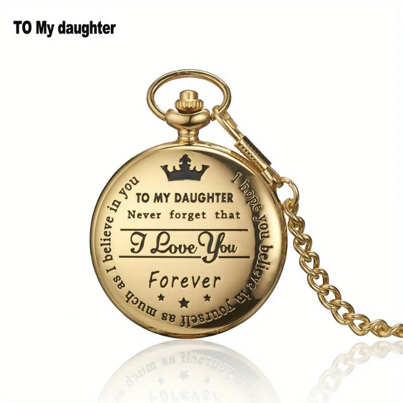 Men's Antique Pocket Watch – Heartfelt Husband Gift & Keepsake Pocket Watch Babs