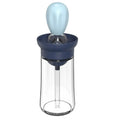 Silicone Oil Bottle with Brush – BBQ & Kitchen Dispenser Oil Bottle Brush Babs blue