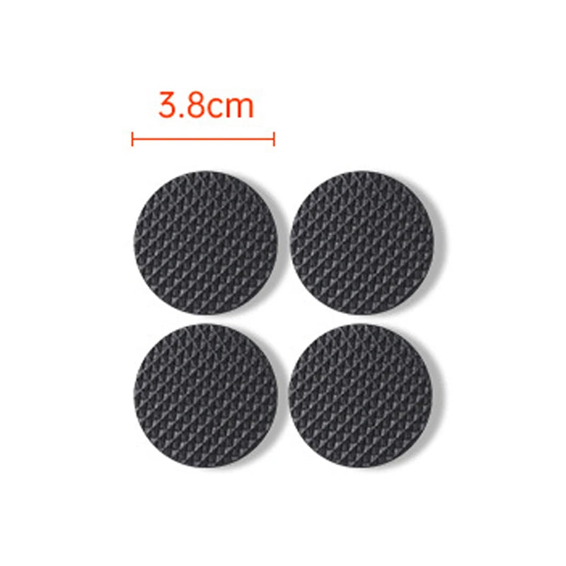 Self-Adhesive Felt Furniture Leg Pads | Anti-Slip, 5mm Thick Furniture Leg Pads Babs Round 3.8cm 5mm|40pcs