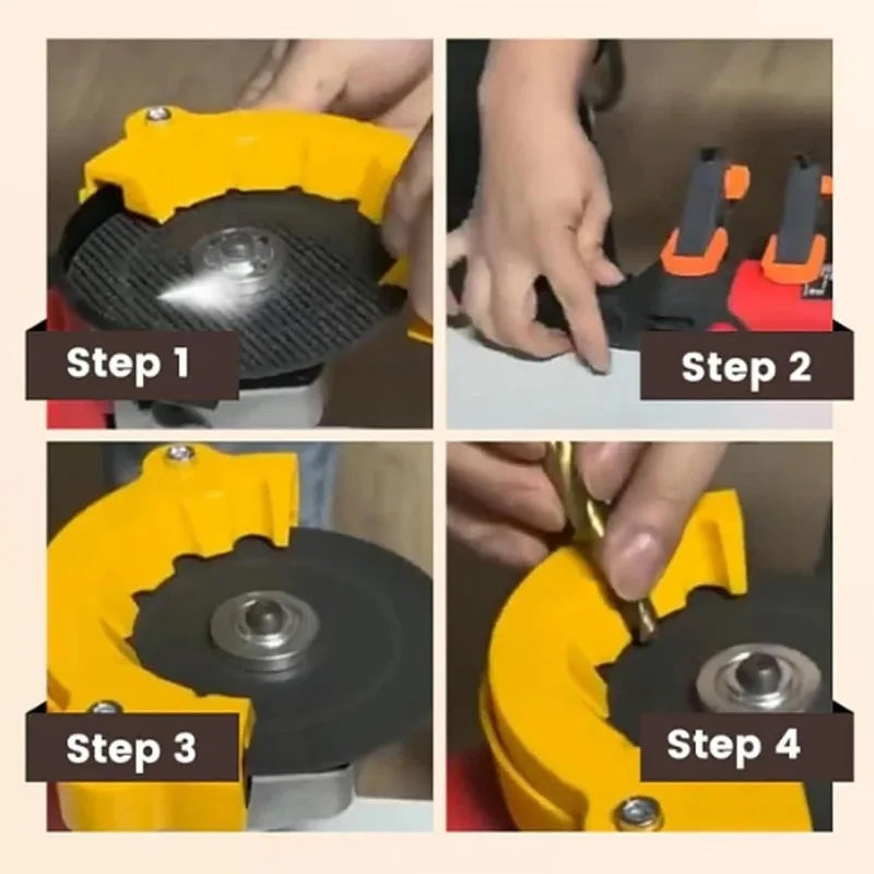 Portable Drill Bit Sharpener – Multi-Size Grinder | ABS & Metal Drill Bit Sharpener Babs