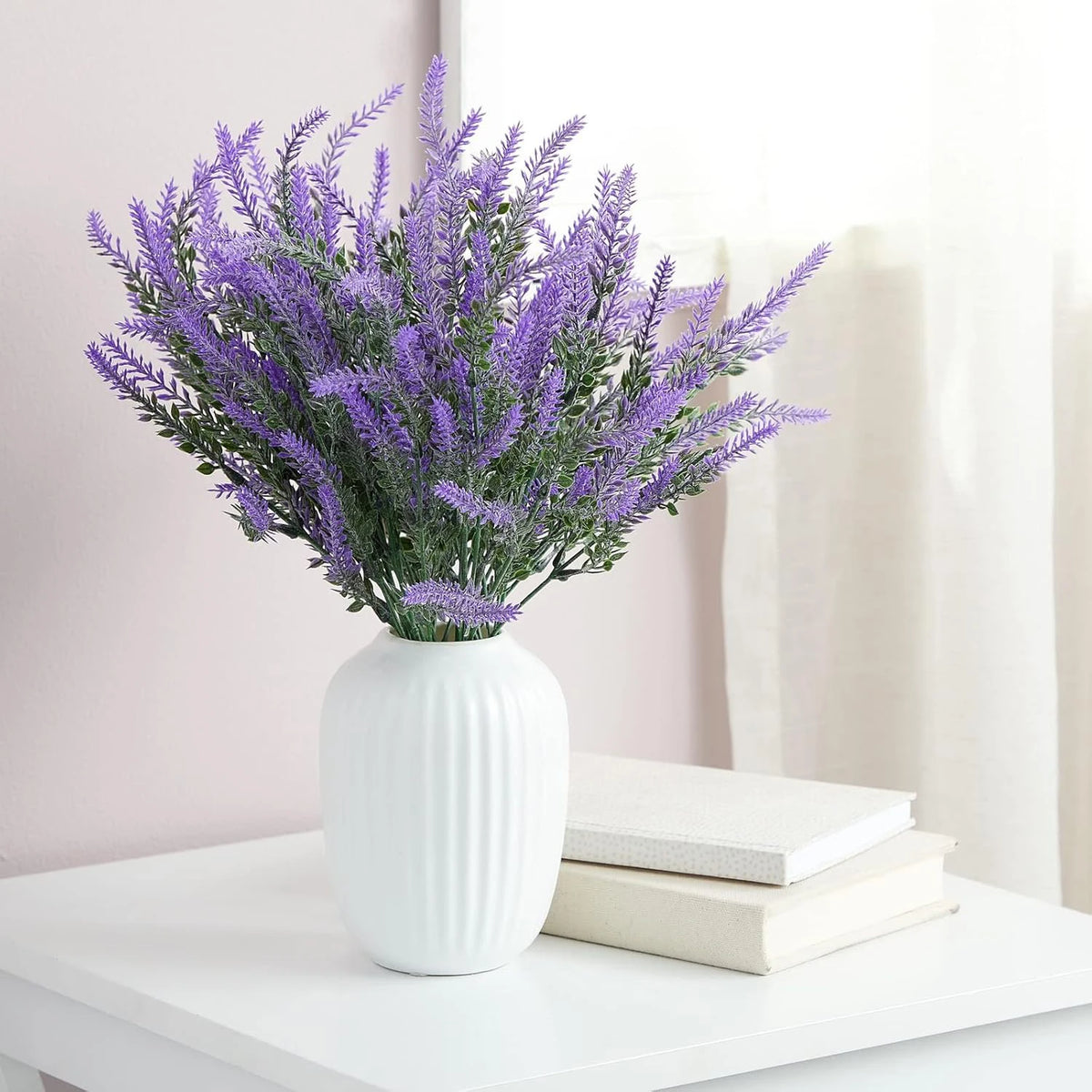 Artificial Lavender Bouquet – Multicolor Plastic Flowers 3 or 6 Pcs Artificial Flower Bouquet Babs