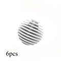 6-Pack Reusable Anti-Static Dryer Balls for Laundry & Drying Dryer Laundry Balls Babs white-6pcs