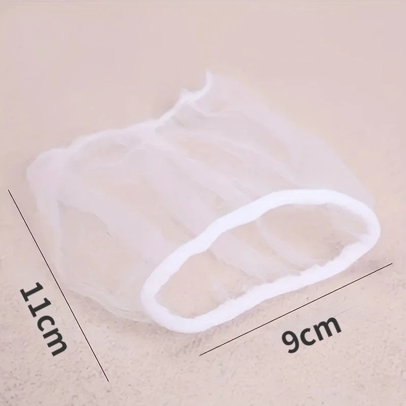 100-Pack Disposable Sink Strainer Mesh Bags – Drain Filter Drain Strainer Bags Babs 100Pcs