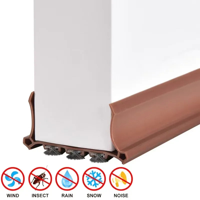 100CM Door Bottom Seal Strip – Draft, Noise & Bug Blocker Door Bottom Seal Strip Babs