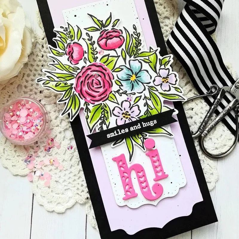 DIY Square Border Metal Cutting Dies for Scrapbooking & Paper Art Metal Cutting Dies Babs