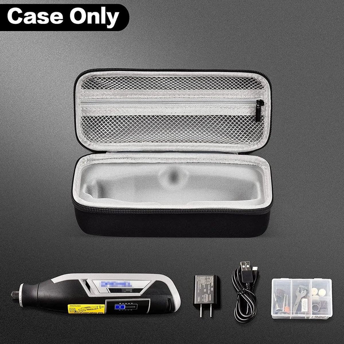 Paiyule Case for Dremel Lite 7760 Cordless Rotary Tool – Bag Only Tool Carrying Case Babs