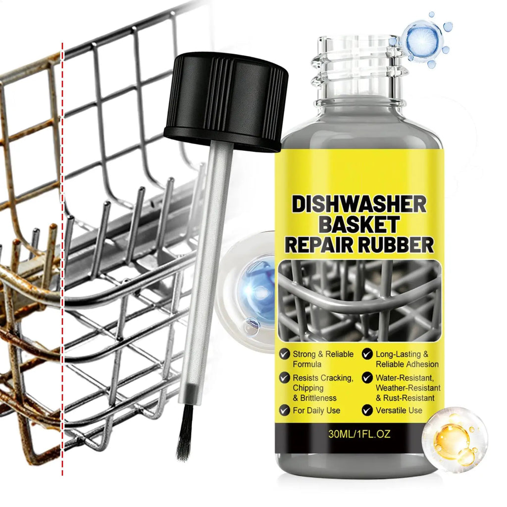 Dishwasher Rack Repair Coating 30ml – Rust Protection Paint Rack Repair Coating Babs