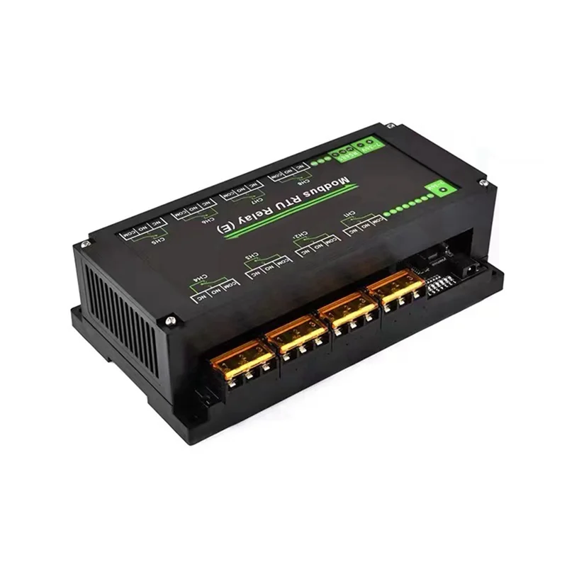 8-Channel RS485 Relay Module Modbus RTU 30A High Current Industrial Relay Module Babs