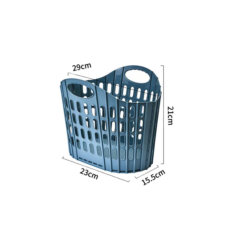 Foldable Wall-Mounted Laundry Basket – Space-Saving Organizer Laundry Basket Babs 1Pc-S 3