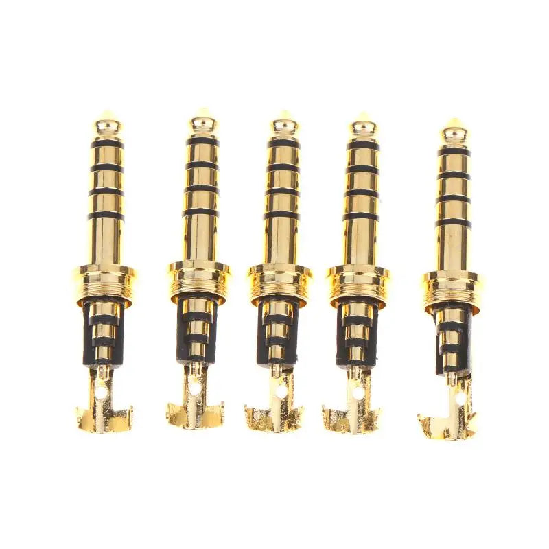 4.4mm Gold Plated Balanced Plug 5-Pole Pentaconn Connector Audio Plug Connector Babs