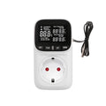 Digital LCD Thermostat Socket 16A EU Plug with Timer & Sensor Thermostat Socket Babs EU Plug