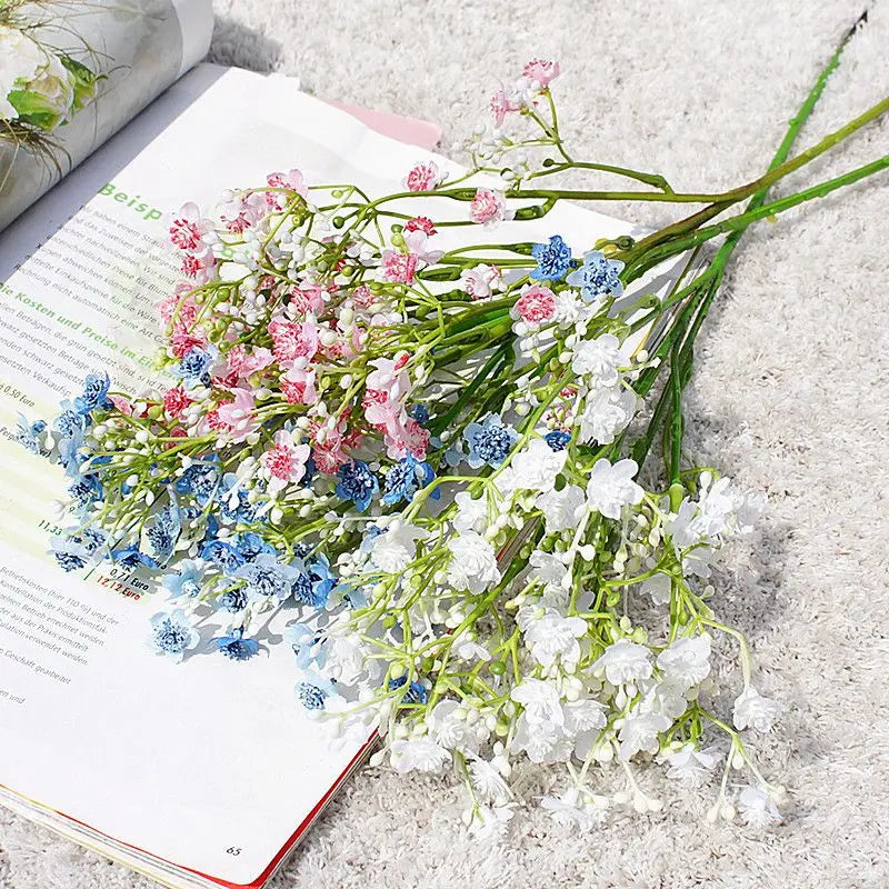 Artificial Gypsophila Bouquet – Wedding & Home Décor Flowers Artificial Flower Bouquet Babs