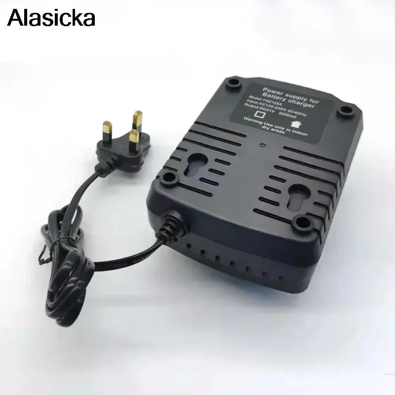 18V 21V Battery Charger for Makita Tools – UK Plug | 1.2A/2A Power Tool Charger Babs