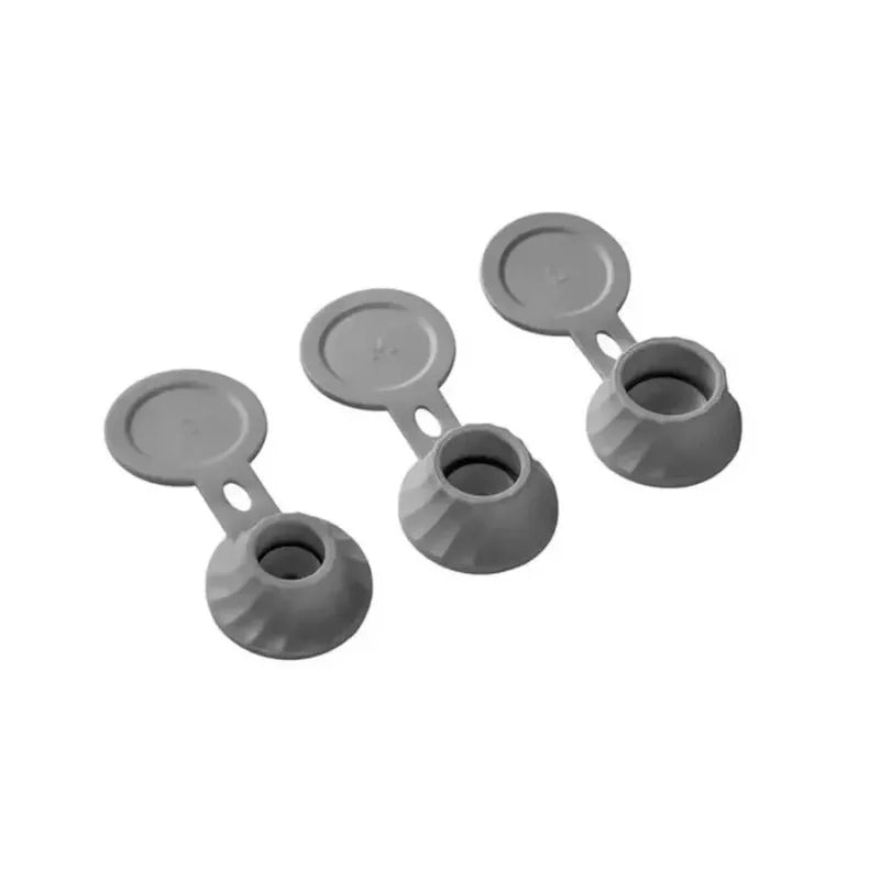 Reusable Inverted Bottle Emptying Caps – 3-Size Flip Adapters Bottle Emptying Caps Babs