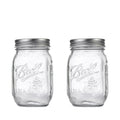 Glass Sealed Jar for Honey, Jam, Oats & Food Storage Glass Storage Jar Babs 2pcs