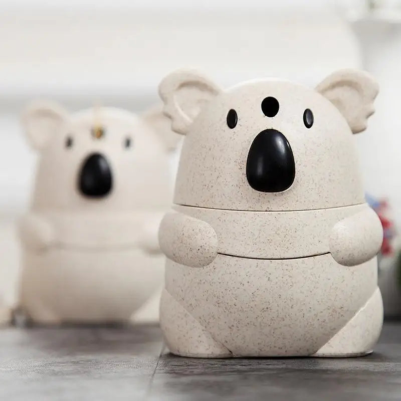 Cartoon Koala Automatic Toothpick Holder – Kitchen Organizer Toothpick Dispenser Babs