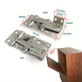 2PCS Self-Close 45° Flip-Down Cabinet Spring Hinges Cabinet Spring Hinges Babs spring