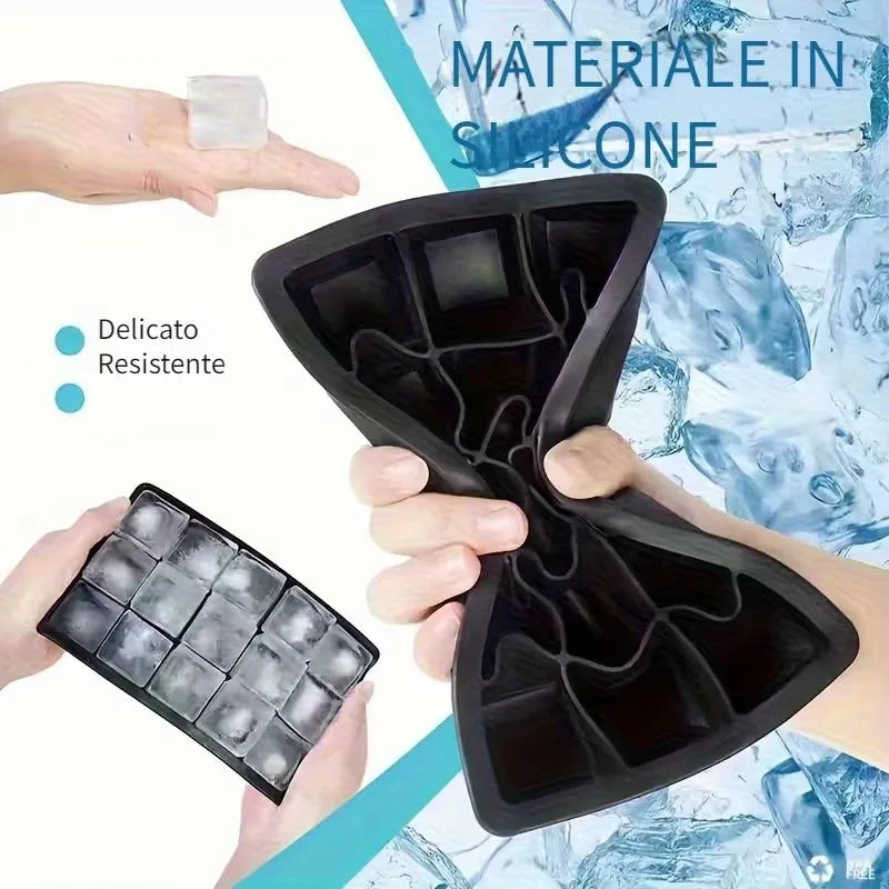 Silicone Ice Cube Mold & Ice Ball Maker – 4/6/8/15 Compartments Silicone Ice Mold Babs
