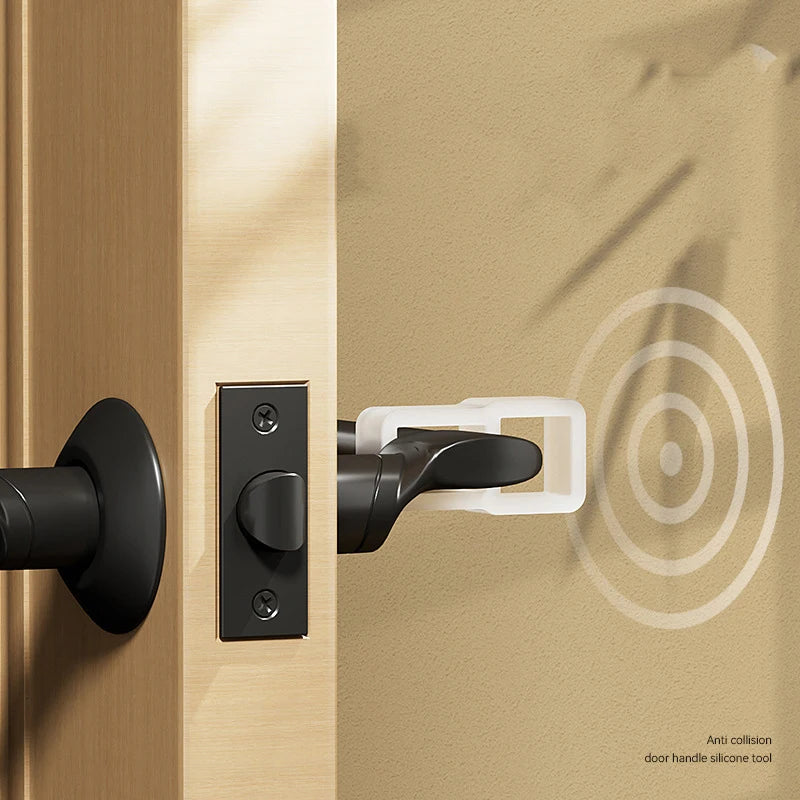Silicone Door Knob Stopper Wall Protector 3-Pack Door Knob Stopper Babs