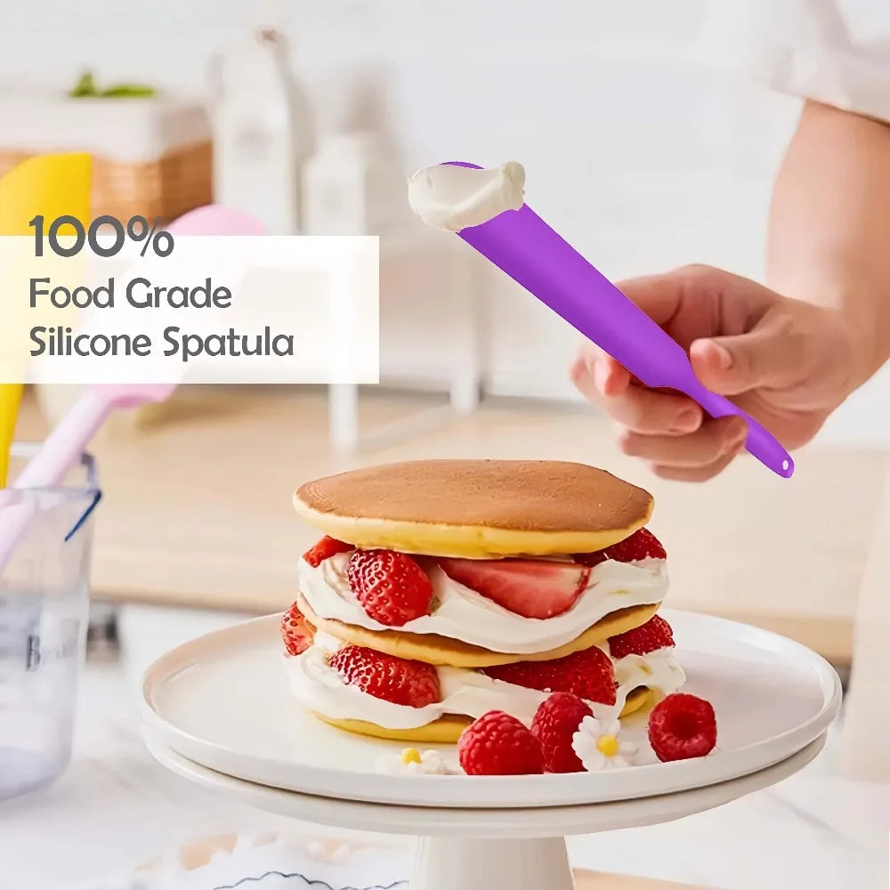 Food Grade Silicone Spatula – Heat Resistant, Non-Stick Silicone Spatula Babs