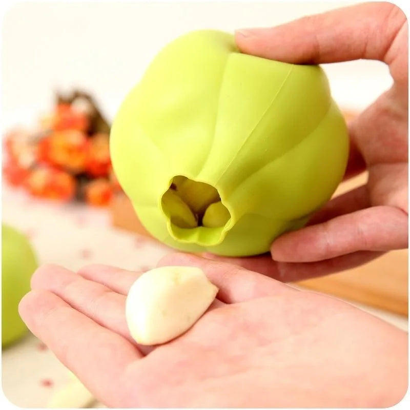 Silicone Garlic & Ginger Peeler – Manual Kitchen Tool Garlic Peeler Tool Babs