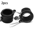 360° Rotating Flagpole Rings – Anti-Wrap Grommet Clips 2-Pack Flagpole Accessory Babs Black.