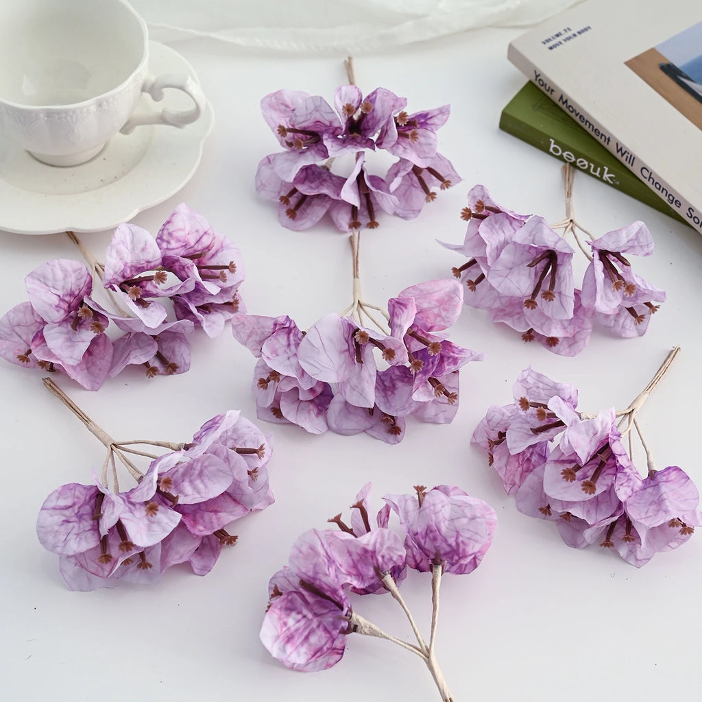 Artificial Bougainvillea Mini Bouquets – Wedding & Home Decor Artificial Flower Bouquet Babs