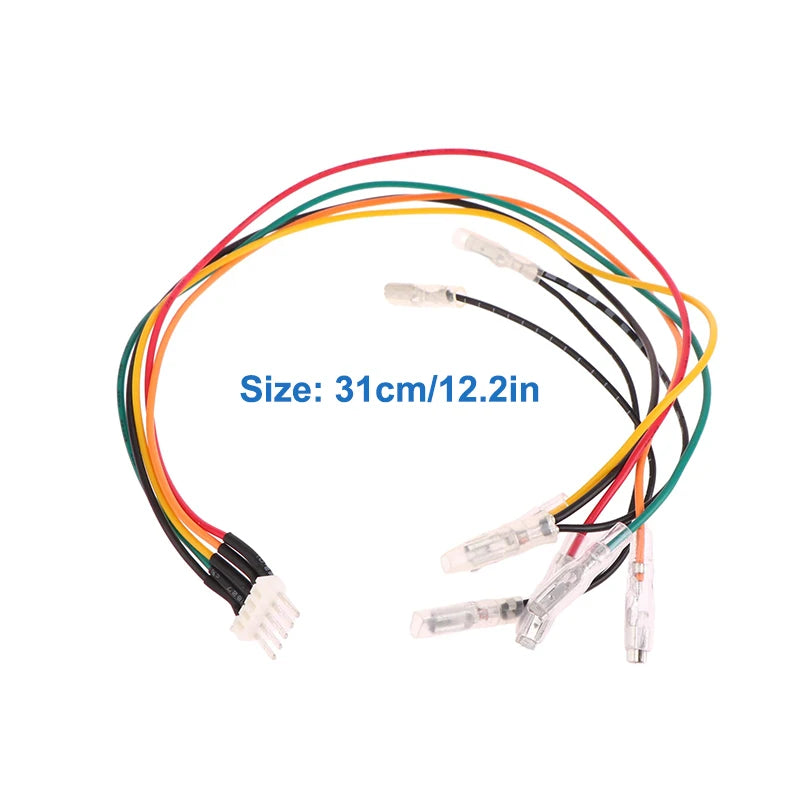 5-Pin Hitbox Button Harness Cable for JLF Lever Controllers Arcade Controller Cable Babs
