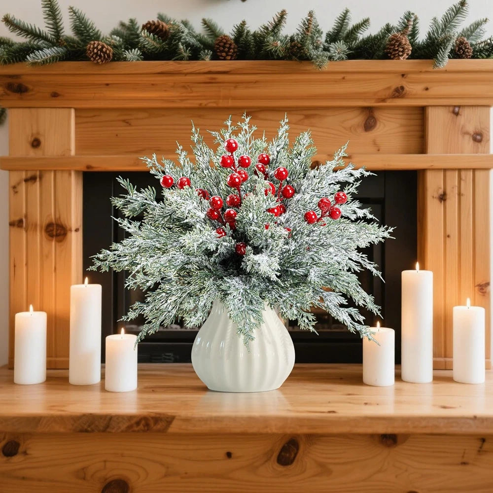 Artificial Cypress Branches 20/40pc – Wedding & Home Decor Artificial Plant Branches Babs