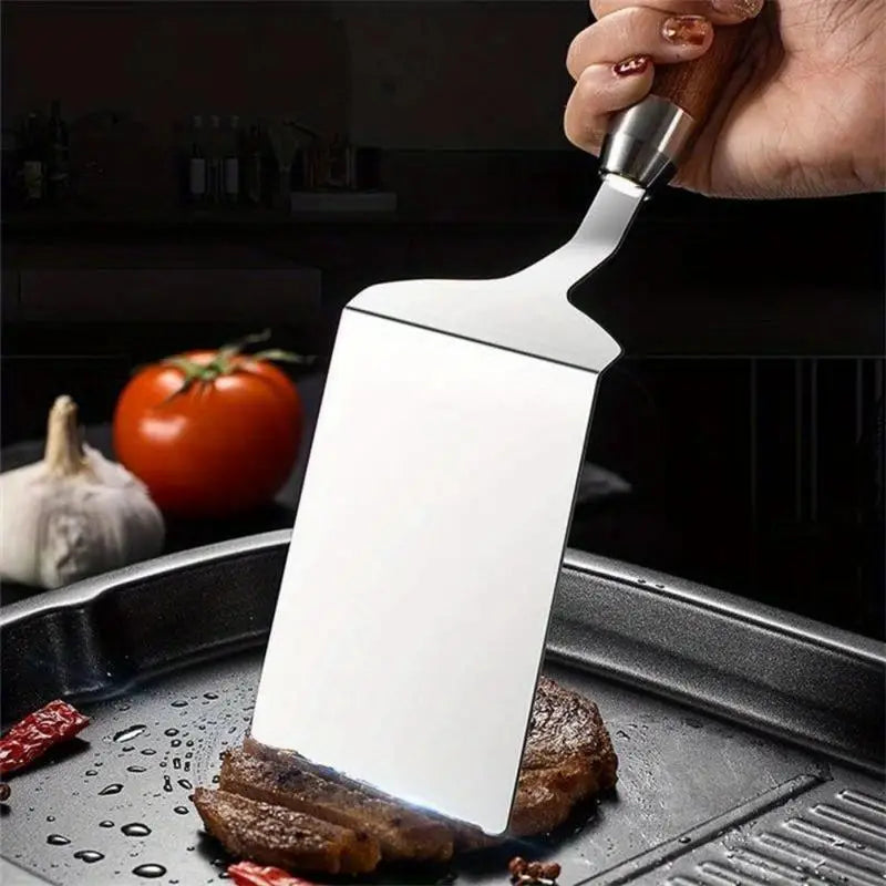 2-Piece Stainless Steel BBQ Grill Scraper & Spatula Set BBQ Spatula Set Babs