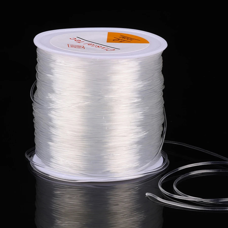 0.8mm Elastic Crystal Beading Cord – DIY Jewelry Making Jewelry Beading Cord Babs