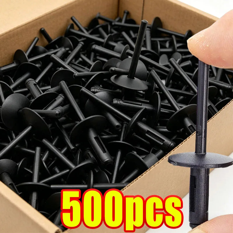 BMW Bumper Wheel Arch Clips 6mm Nylon Expansion Rivets | 20–100pcs Bumper Fastener Clips Babs