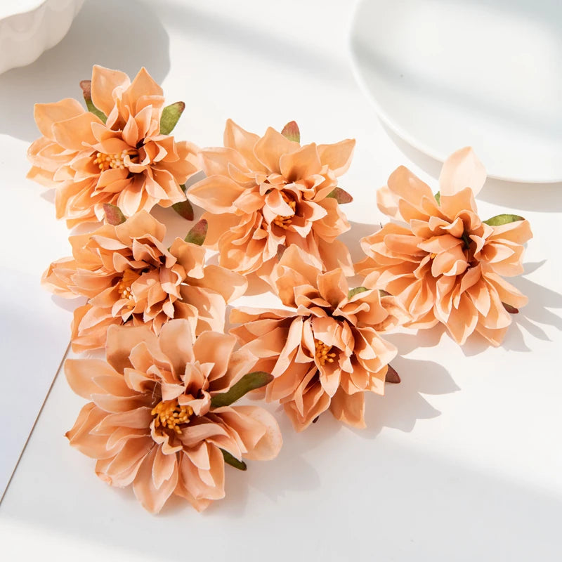 Silk Chrysanthemum Artificial Flowers – Wedding & Home Decor Artificial Flowers Babs color 4 10pcs
