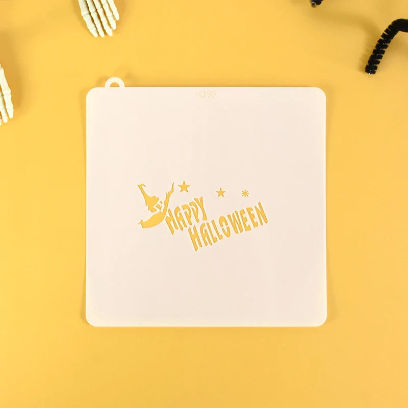 Halloween Cookie Cake Stencils – Fondant Mold Baking Tool Cookie Stencil Mold Babs Stencil-H
