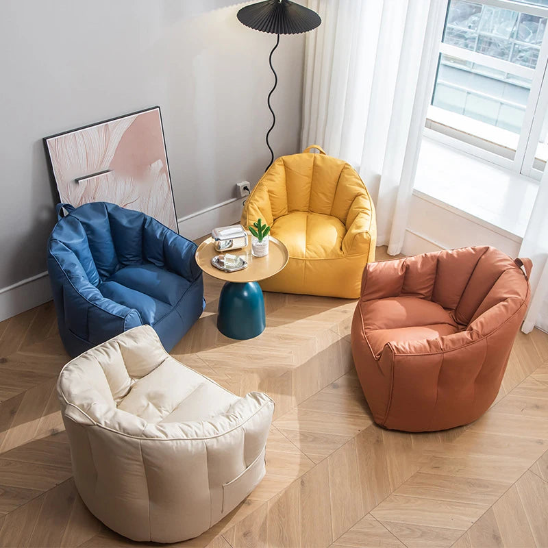 Modern Bean Bag Sofa – Single Seat, High-Density Sponge Bean Bag Sofa Babs