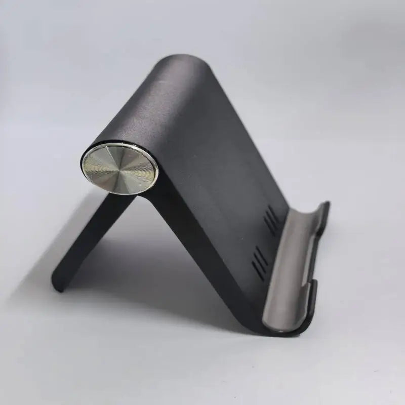 Foldable Phone Stand – Adjustable Desk Holder for Smartphones Phone Holder Stand Babs one size Black