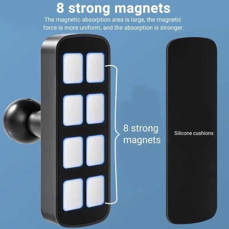 360° Magnetic Phone Holder for Golf Cart, Gym & Fridge Magnetic Phone Mount Babs